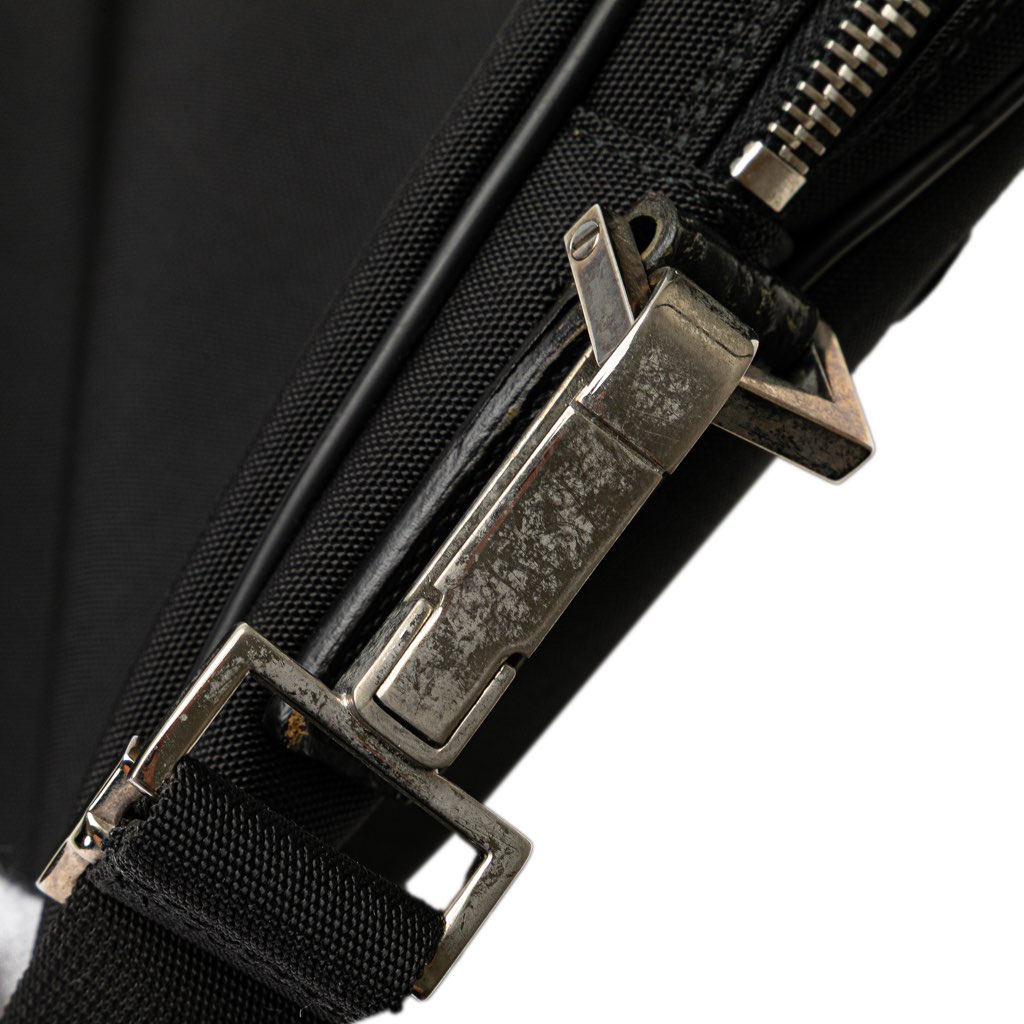 Gucci Leather Trimmed Nylon Laptop Bag - Image 13