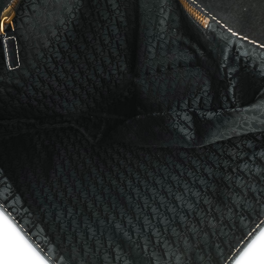 Dior Leather Baudrier Saddle Bag - 4