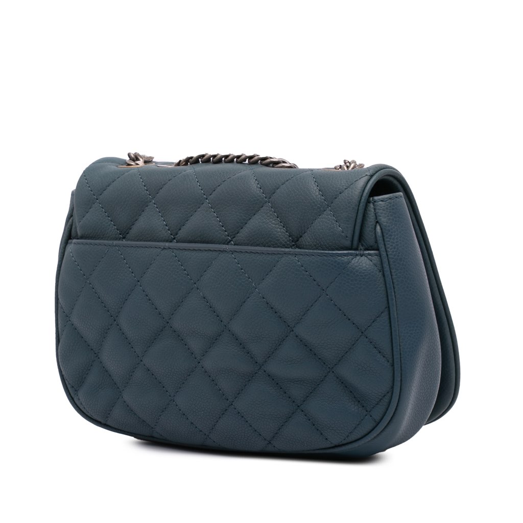 Chanel Small Quilted Caviar Casual Pocket Flap - 2