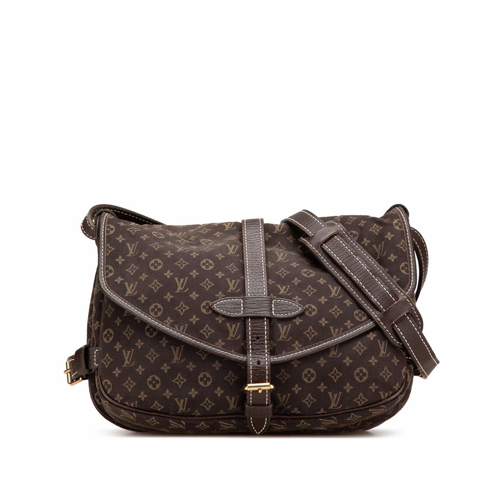 Louis Vuitton Monogram Mini Lin Saumur 30