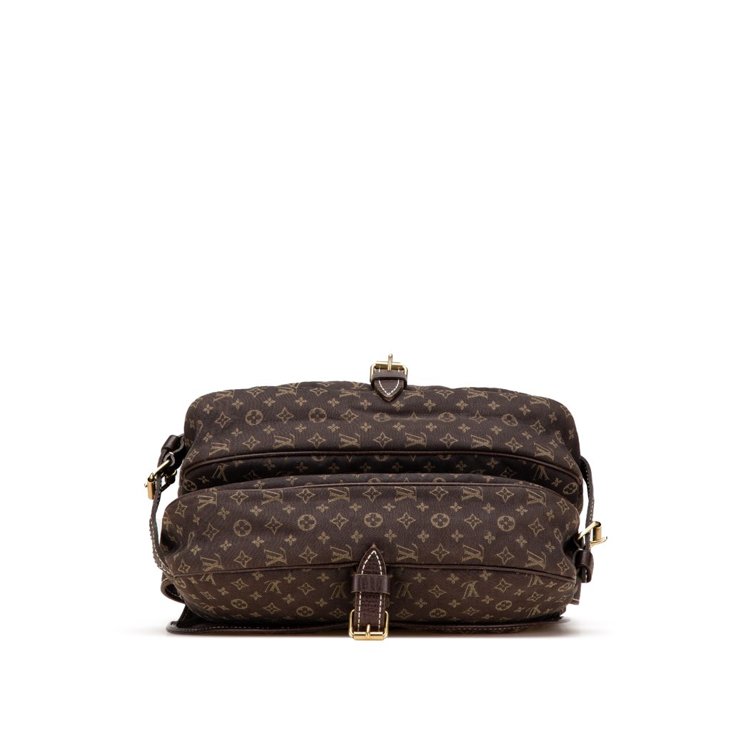 Louis Vuitton Monogram Mini Lin Saumur 30 - 3