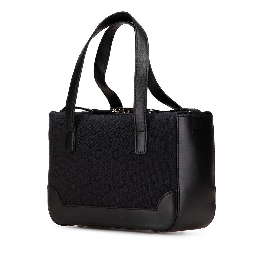 Celine C Macadam Canvas Handbag - 2