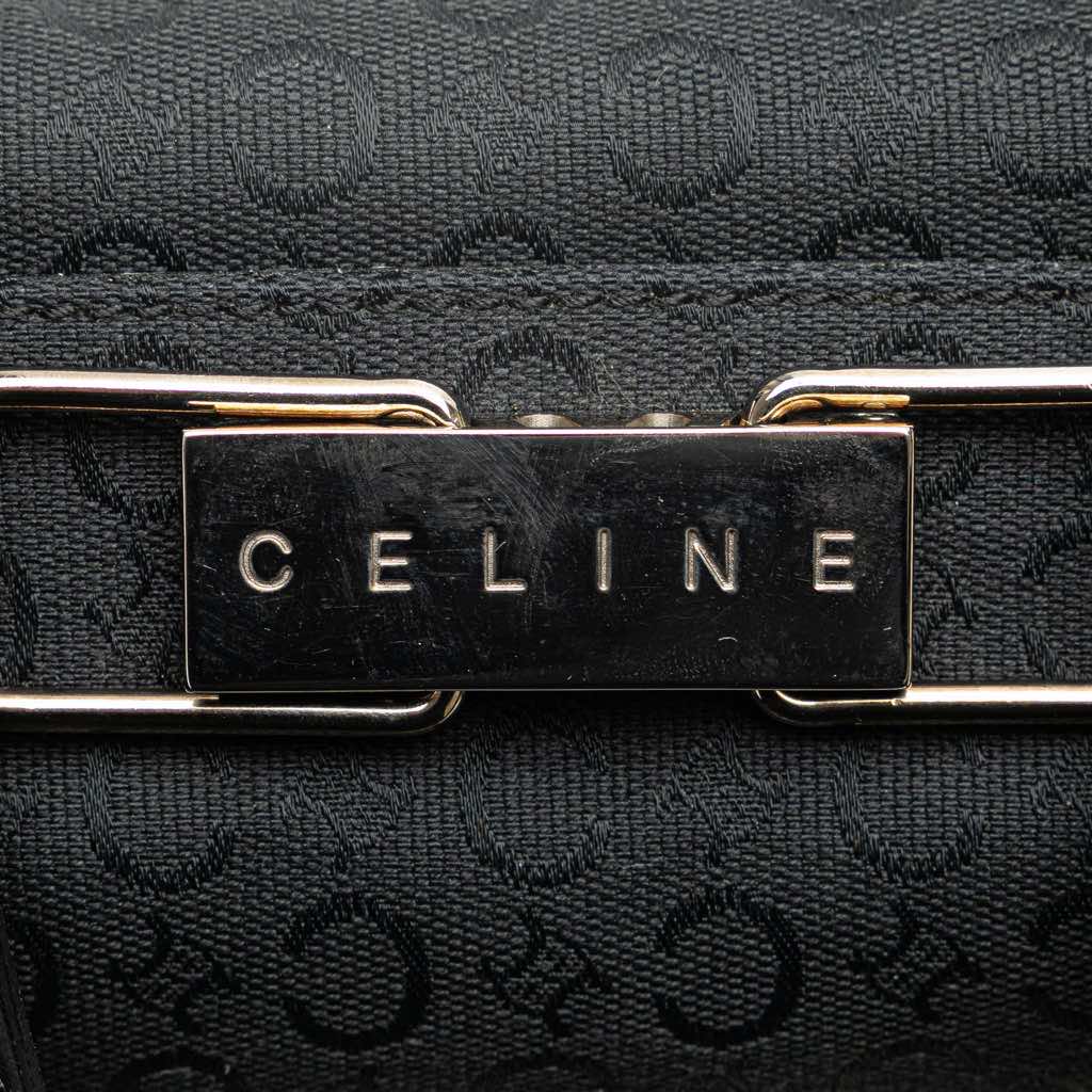 Celine C Macadam Canvas Handbag - 5