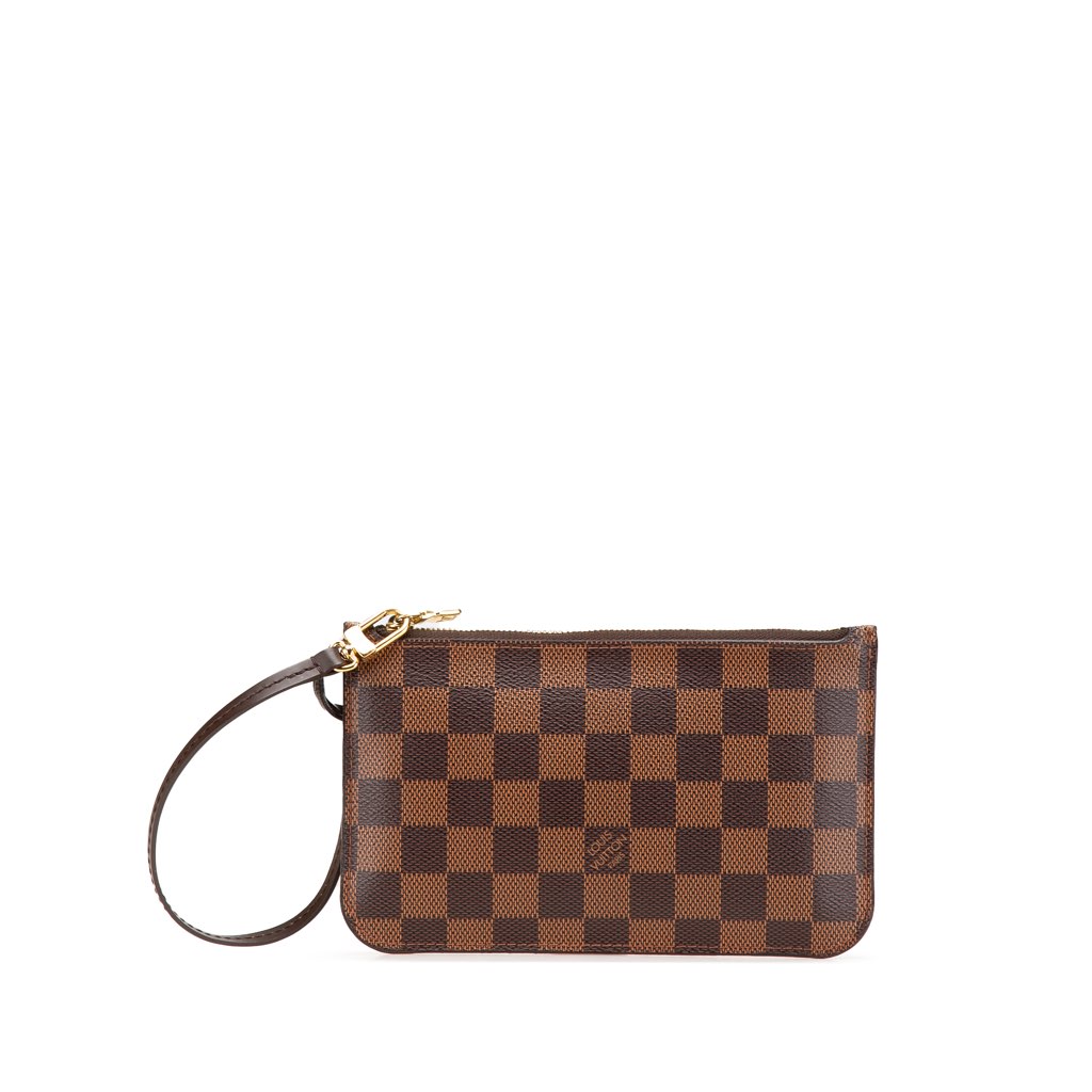 Louis Vuitton Damier Ebene Neverfull PM Pouch