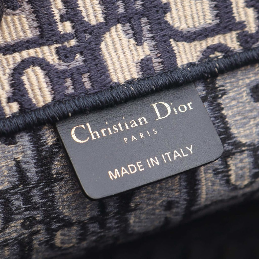 Dior Medium Oblique Canvas Book Tote - 4