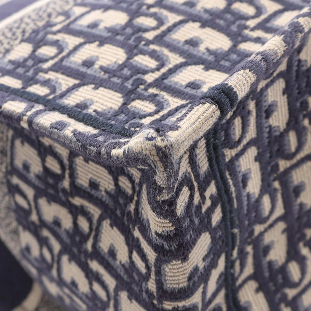 Dior Medium Oblique Canvas Book Tote - 5