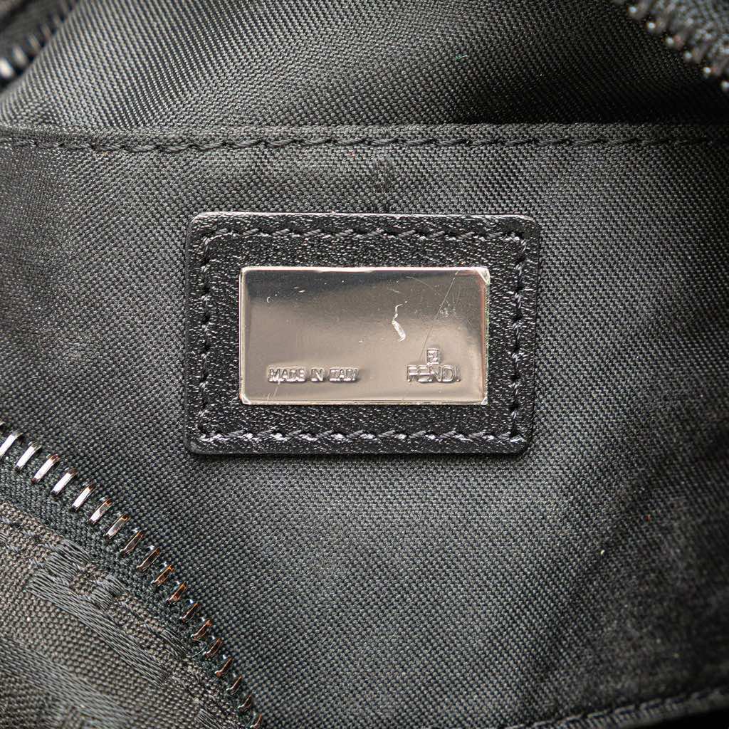 Fendi Mini Zucchino Canvas Handbag - 5