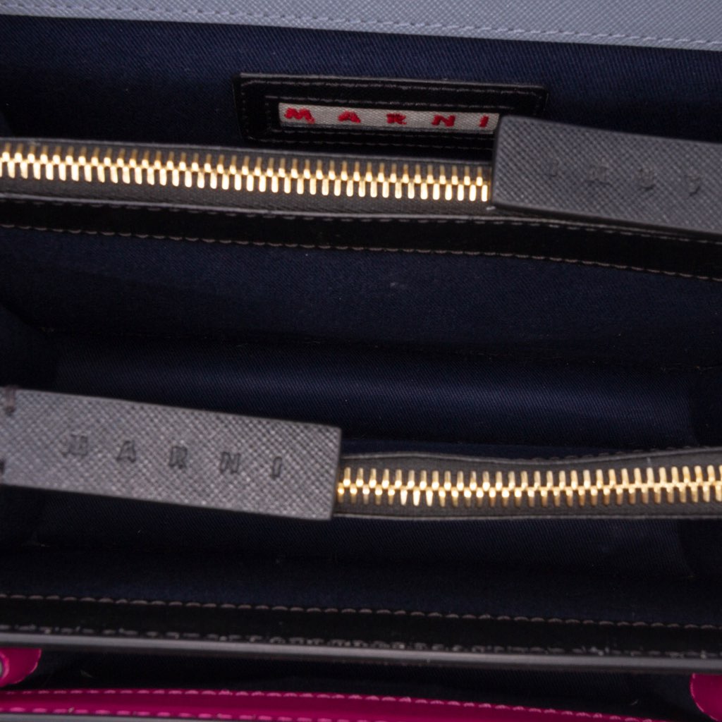 Marni Tricolor Leather Trunk Crossbody - 4