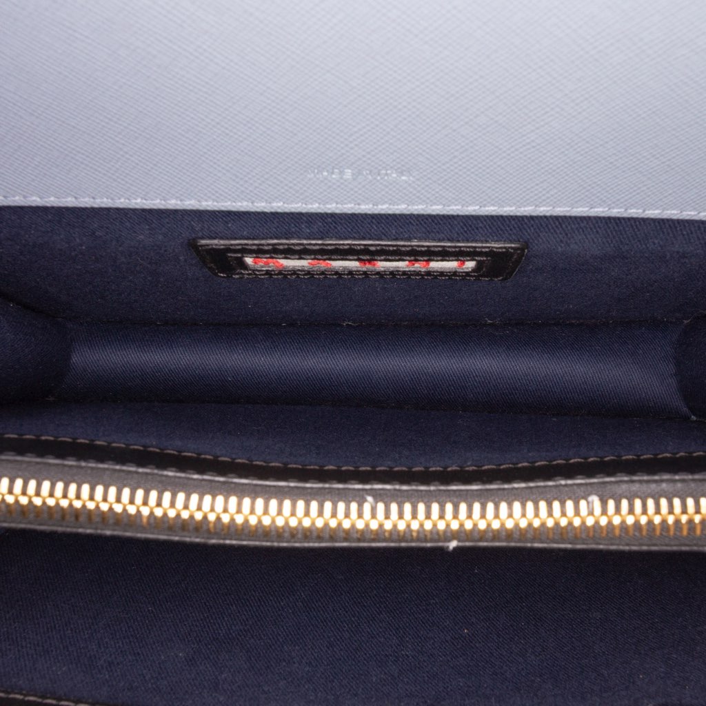 Marni Tricolor Leather Trunk Crossbody - 5