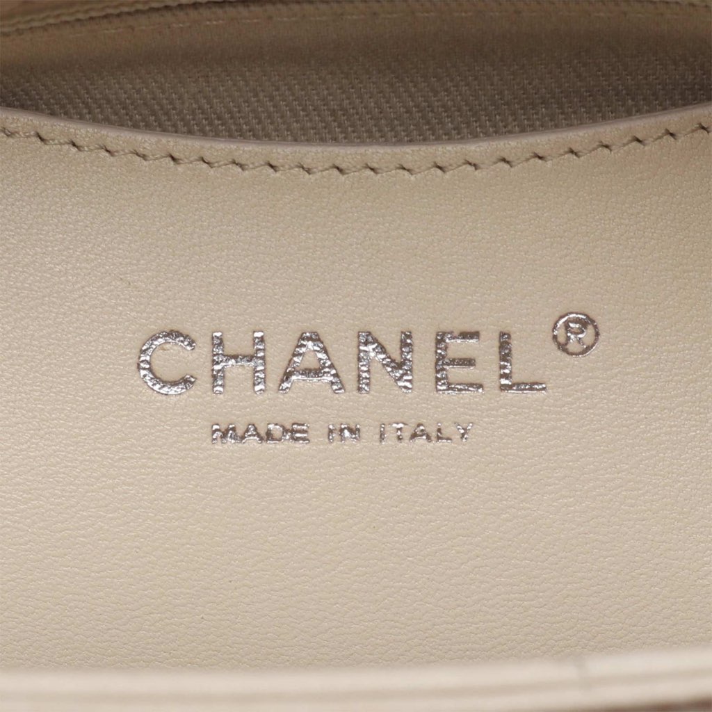 Chanel Large Aged Calfskin Just Mademoiselle Bowling Bag - 4