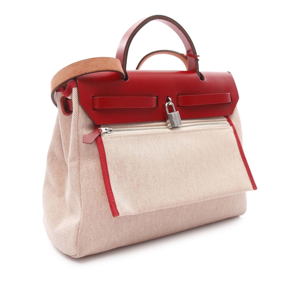 Hermès Toile and Vache Hunter Pegase Pop Herbag Zip 31 - 2