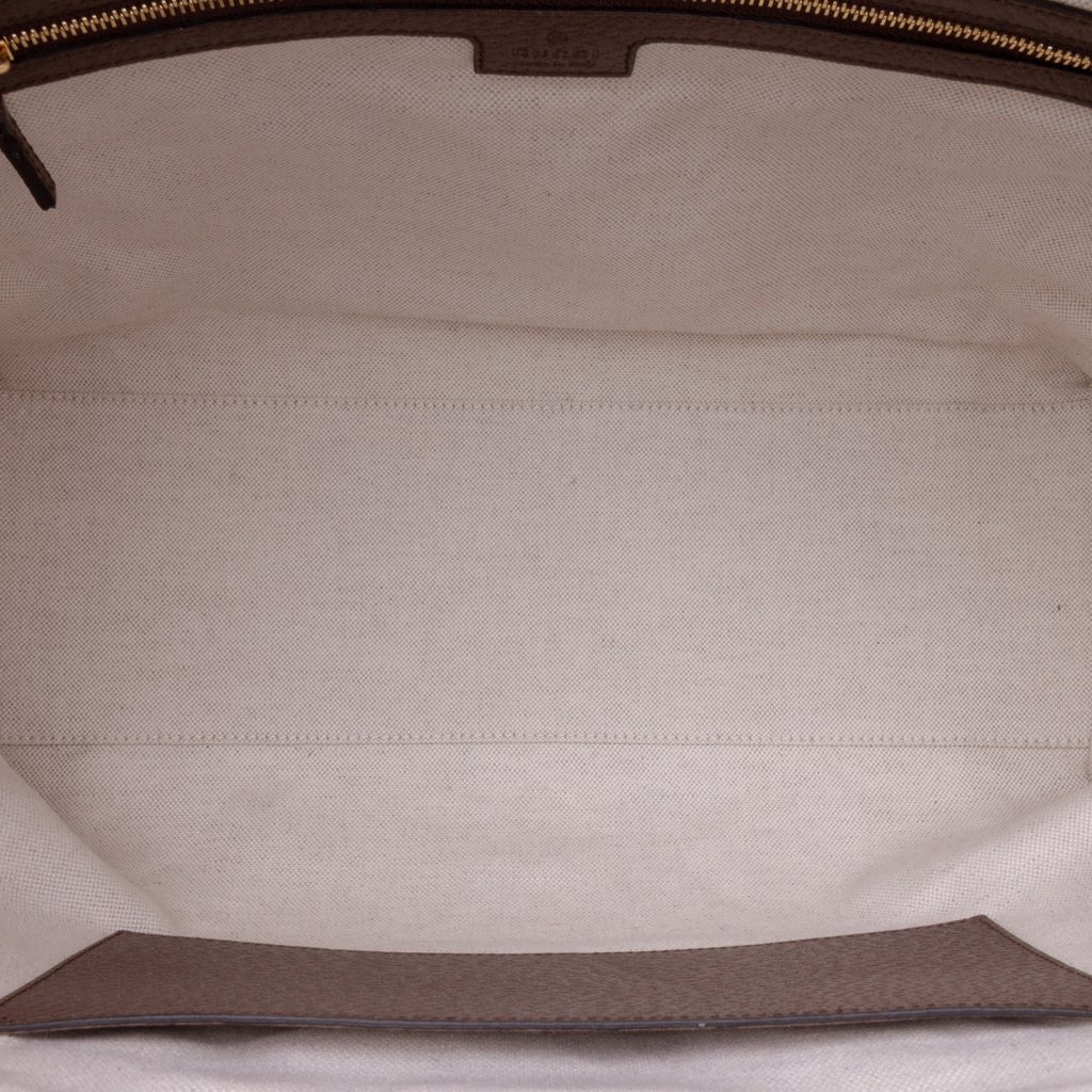 Gucci Medium Jumbo GG Canvas Web Ophidia Tote - 4