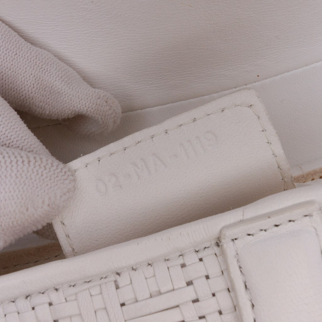 Dior Ultra Matte Woven Calfskin Saddle Bag - 5