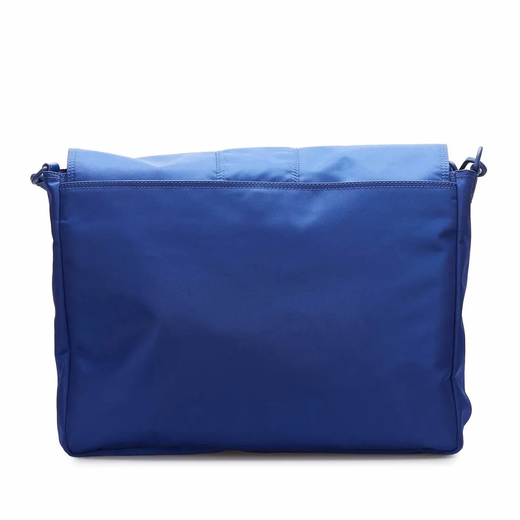 Fendi FF Lock Crossbody Blue Good - Inside View