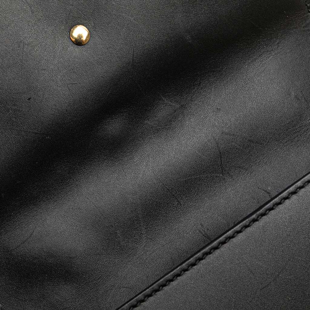 Gucci Mini Leather Web Sylvie Chain Crossbody - Image 11