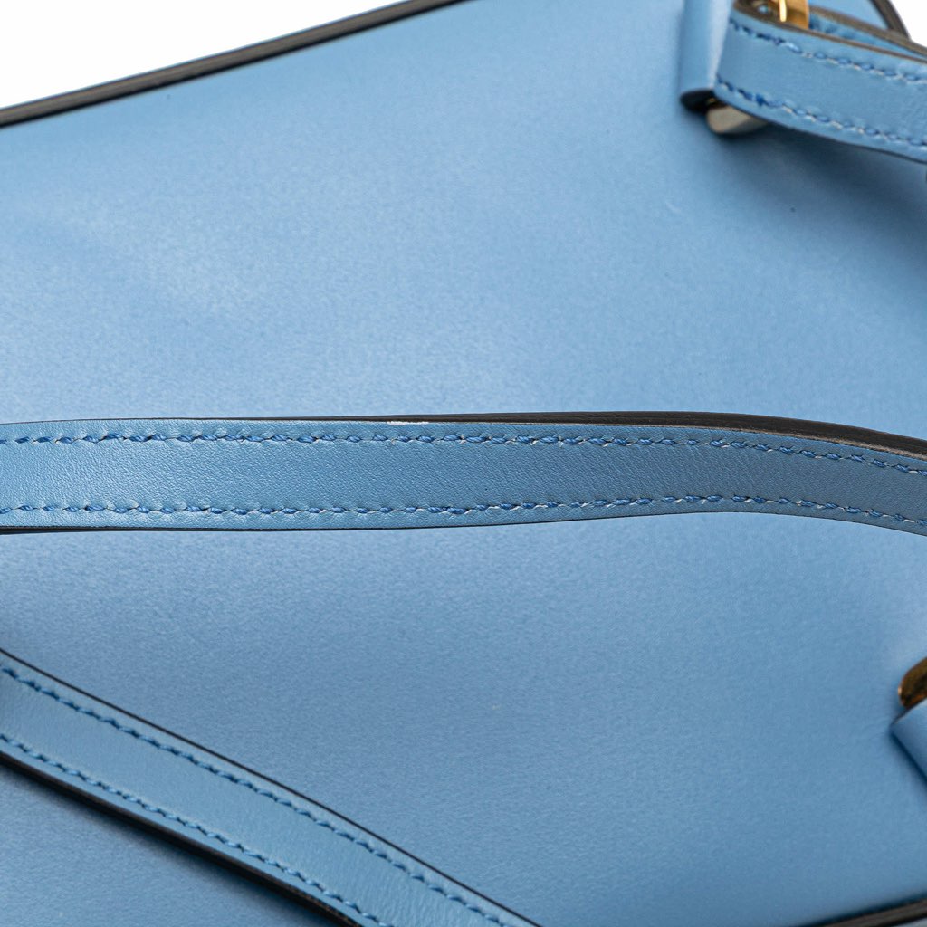 Gucci Mini Calfskin Bamboo Top Handle Bag - Image 10