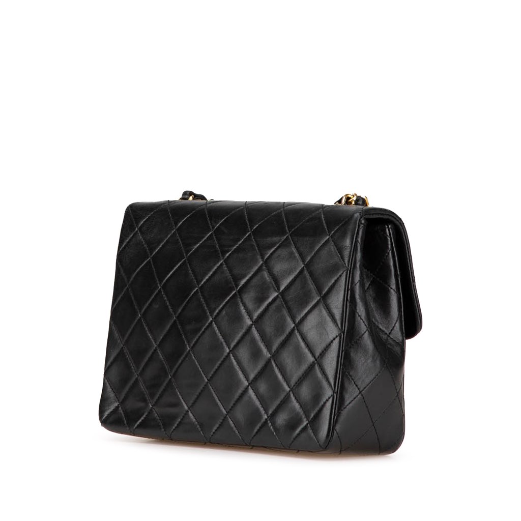Chanel Mini Square Quilted Lambskin Single Flap - 2