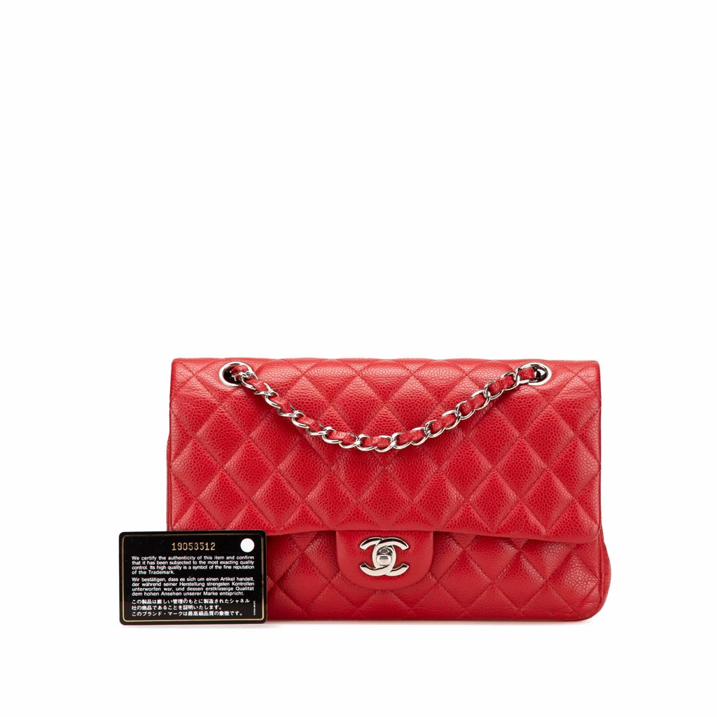 Chanel Medium Classic Caviar Double Flap - Image 15