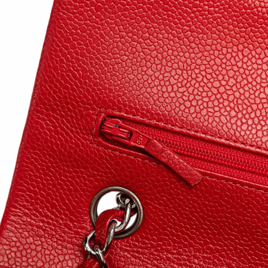 Chanel Medium Classic Caviar Double Flap - Image 12