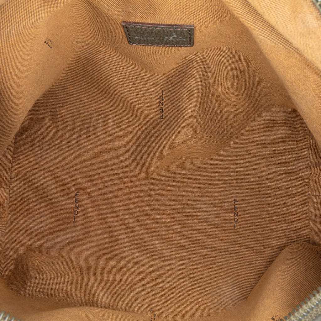 Fendi Zucca Nylon Zip Code Handbag - 4