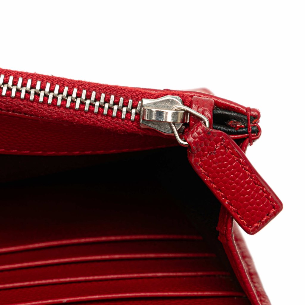 Saint Laurent Grain De Poudre Cassandre Chain Wallet - Detail 2