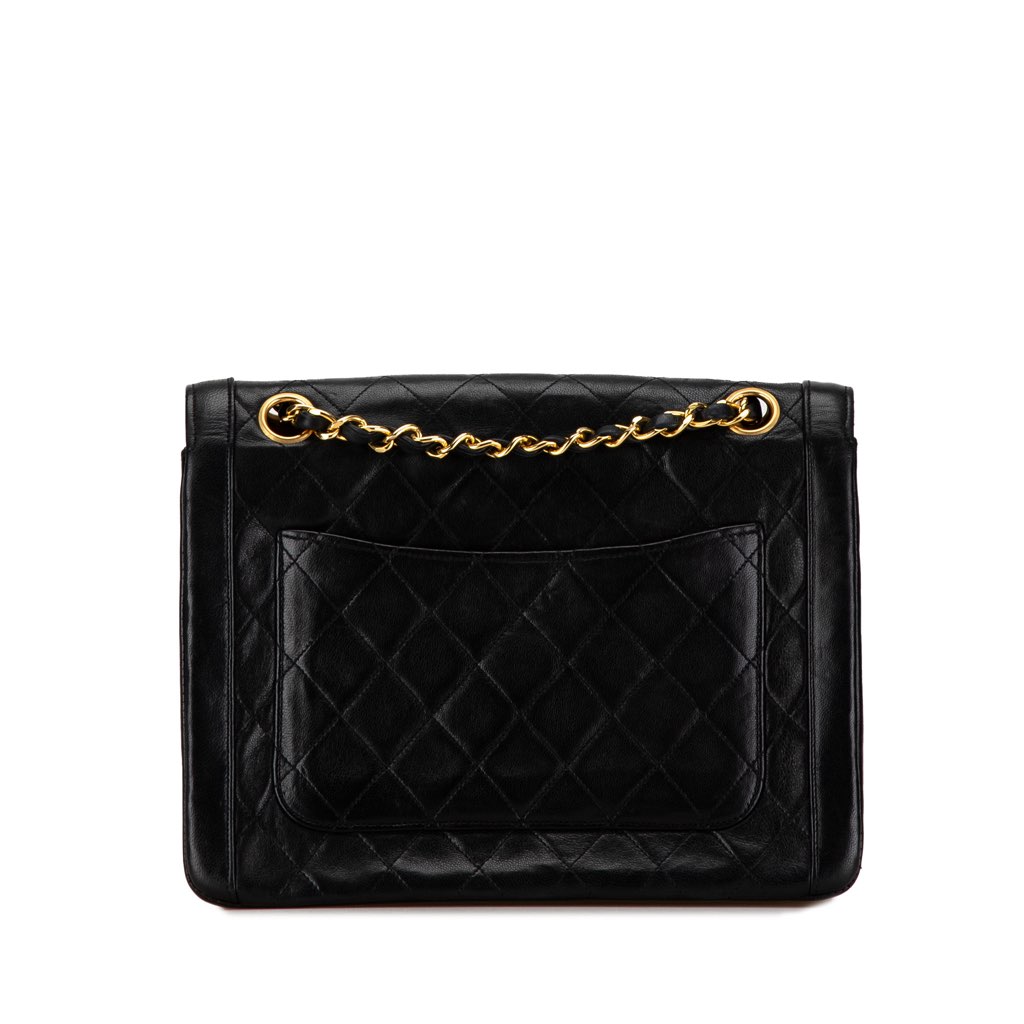 Chanel CC Quilted Lambskin Single Flap - 3