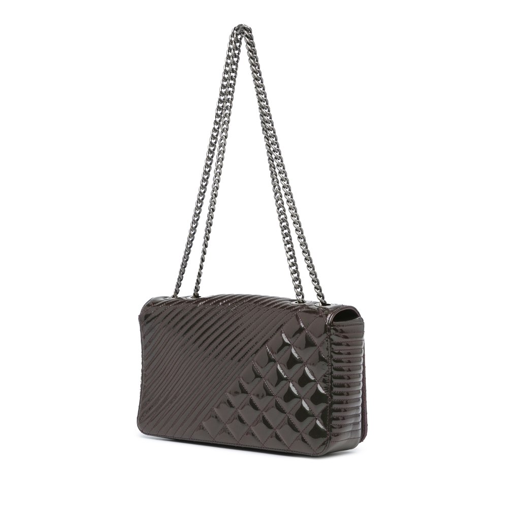 Chanel Medium Patent Coco Boy Flap - 2