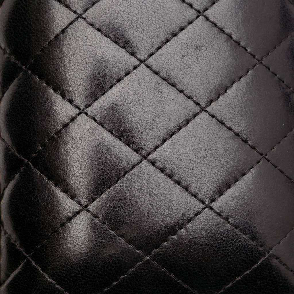 Chanel Quilted Lambskin Chain Around Clutch - Image 10