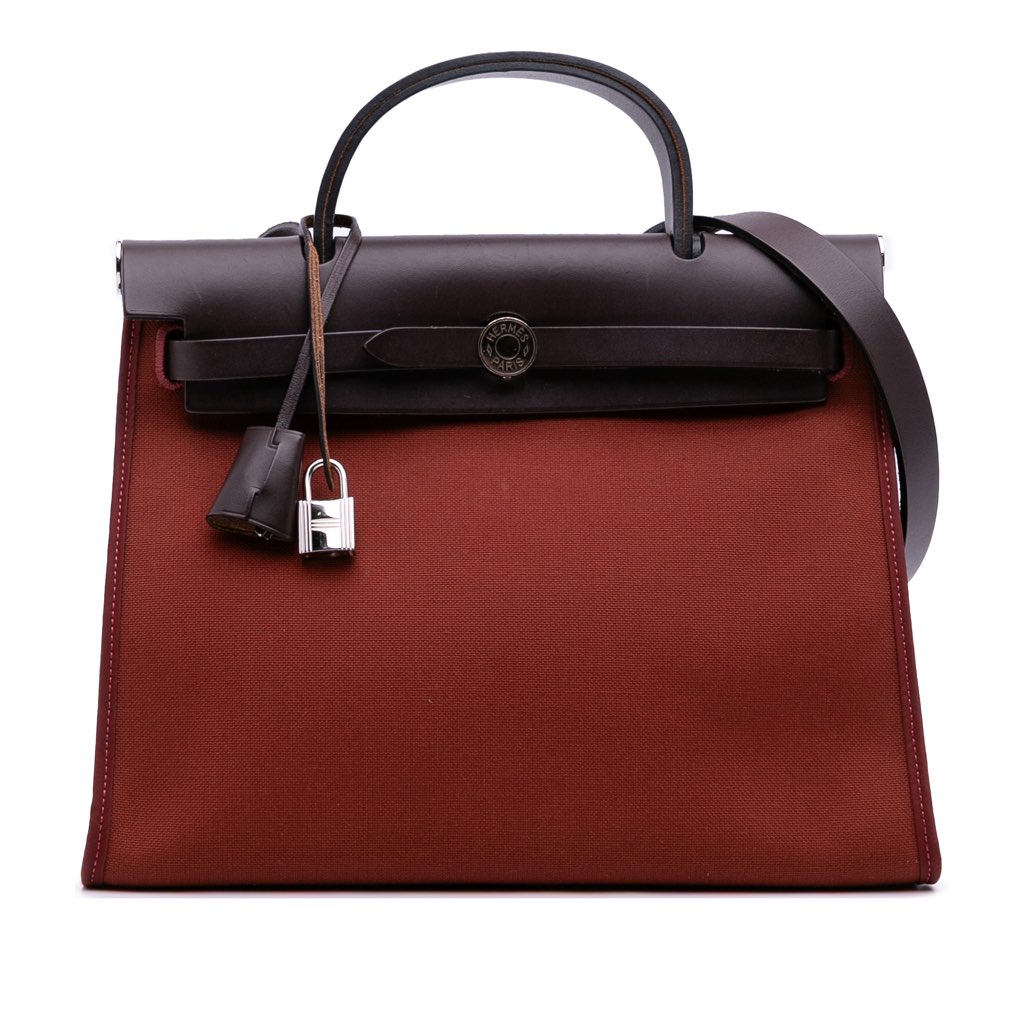 Hermès Toile Herbag Zip 31