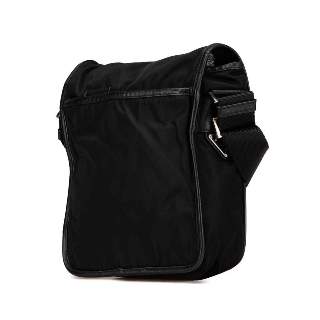 Prada Tessuto Buckle Messenger Bag - 2