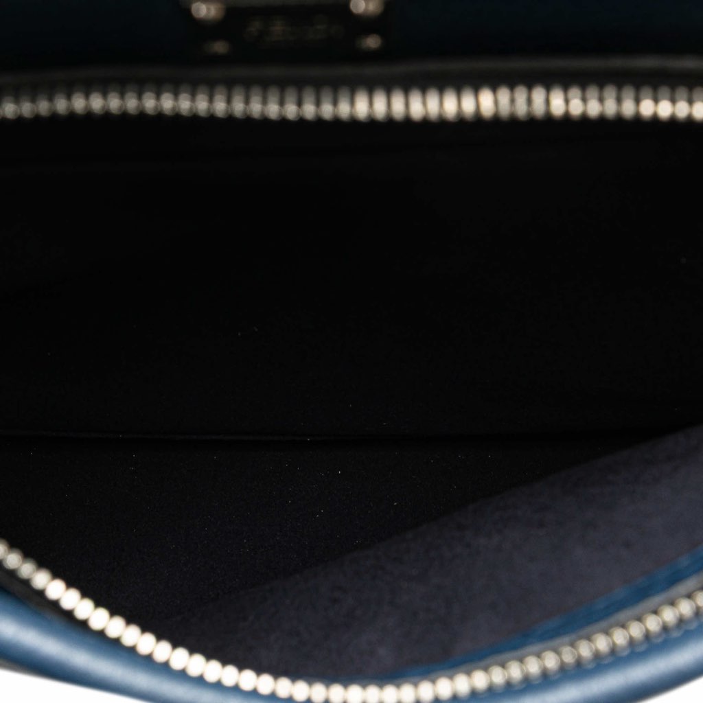 Fendi Mini Calfskin Romano Selleria Peekaboo Iconic Fit Satchel - Side view