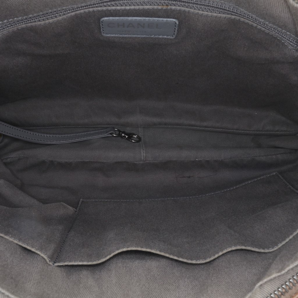 Chanel Quilted Iridescent Calfskin Relax CC Satchel - 4