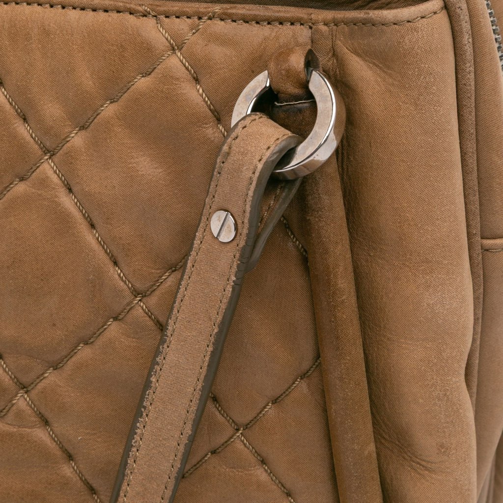 Chanel Quilted Iridescent Calfskin Relax CC Satchel - Image 12