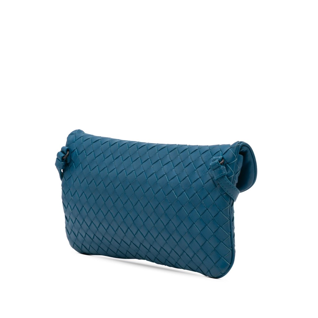 Bottega Veneta Mini Nappa Intrecciato Turn Lock Crossbody - 2