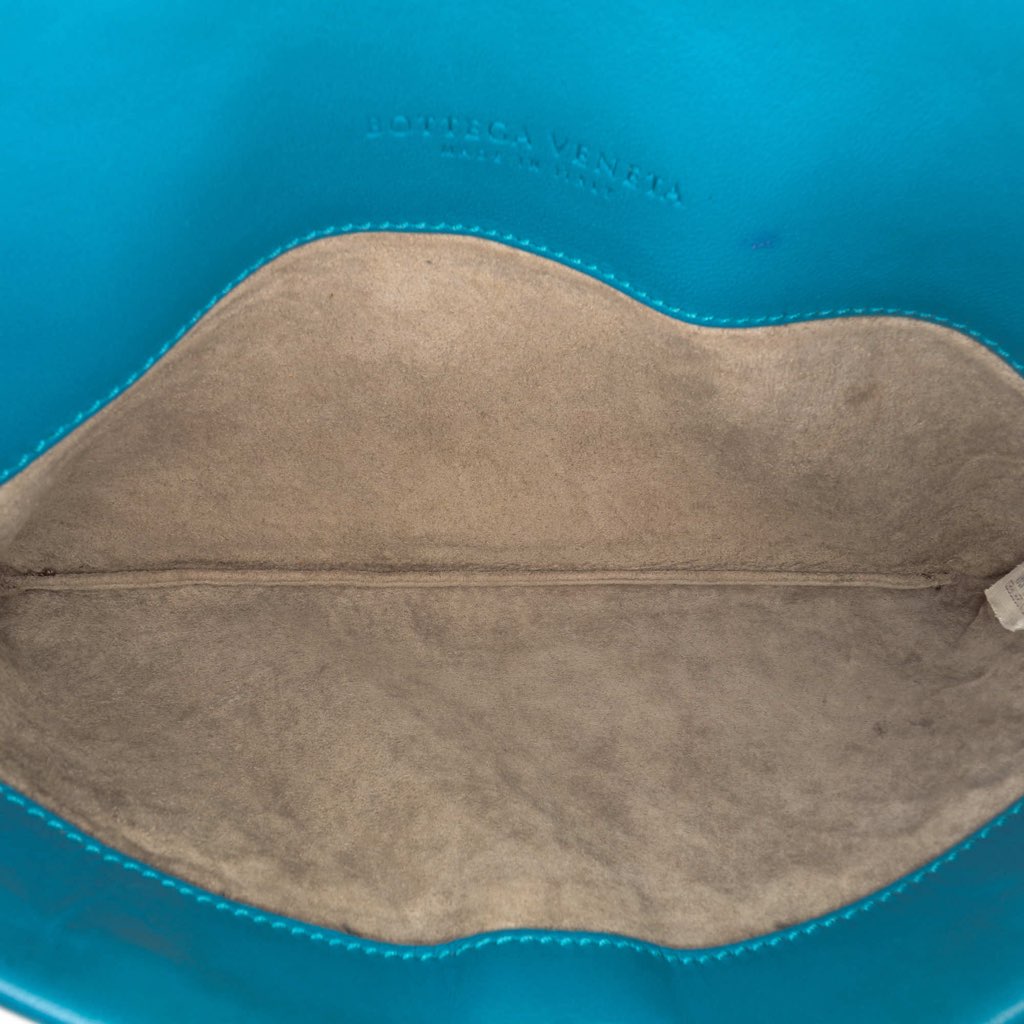 Bottega Veneta Mini Nappa Intrecciato Turn Lock Crossbody - 4