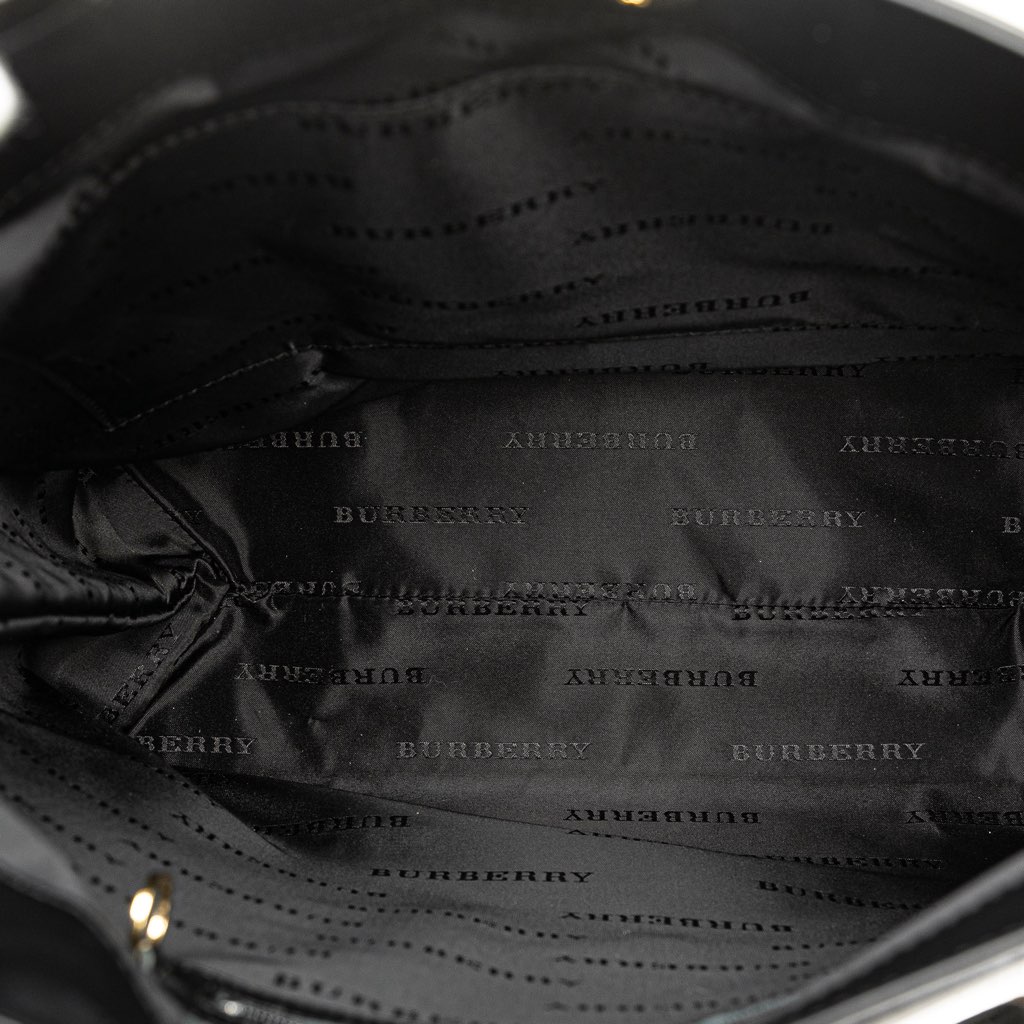 Burberry Plaid Tweed Tote - 4