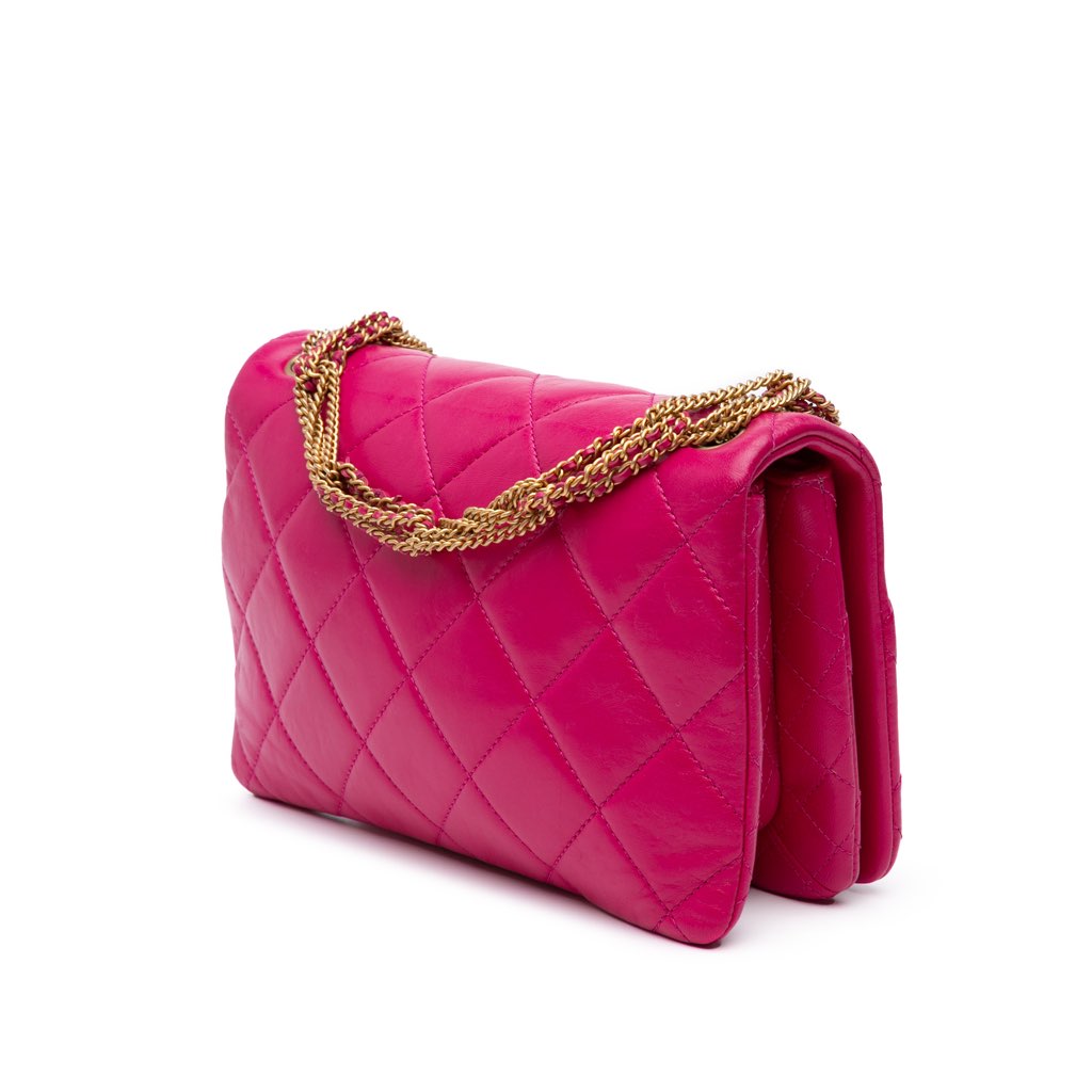 Chanel Small Quilted Lambskin On And On Chain Flap - 2