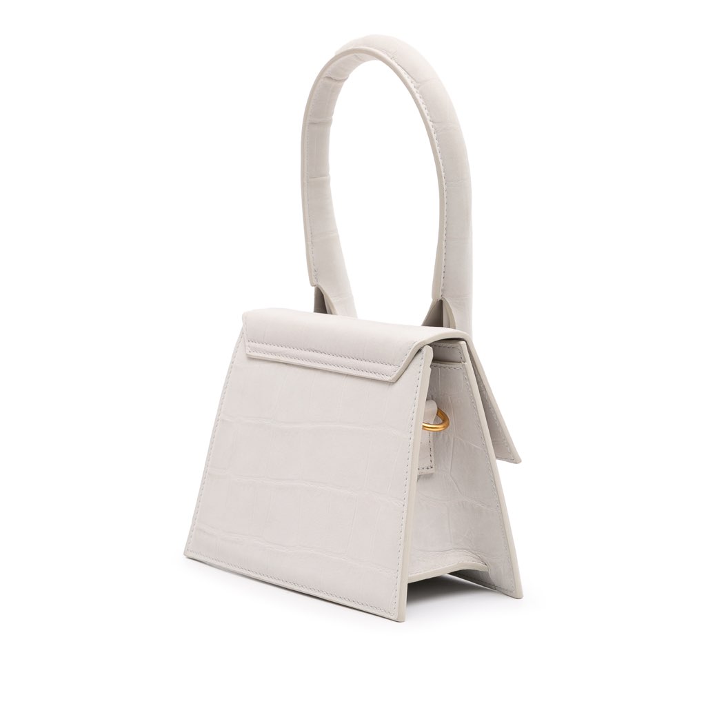 Jacquemus Croc Embossed Calfskin Le Chiquito Moyen - 2