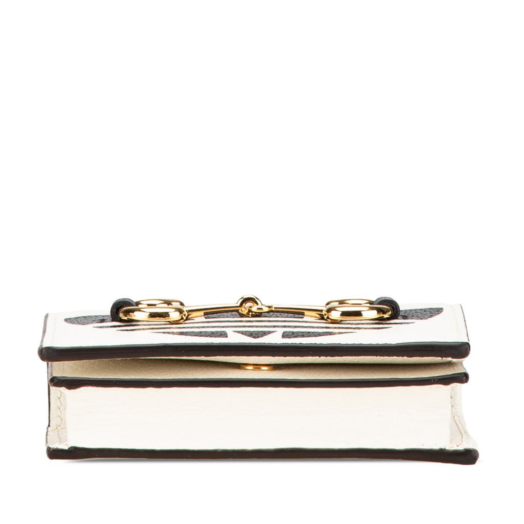 Gucci Adidas Leather Horsebit Wallet on Strap - 3
