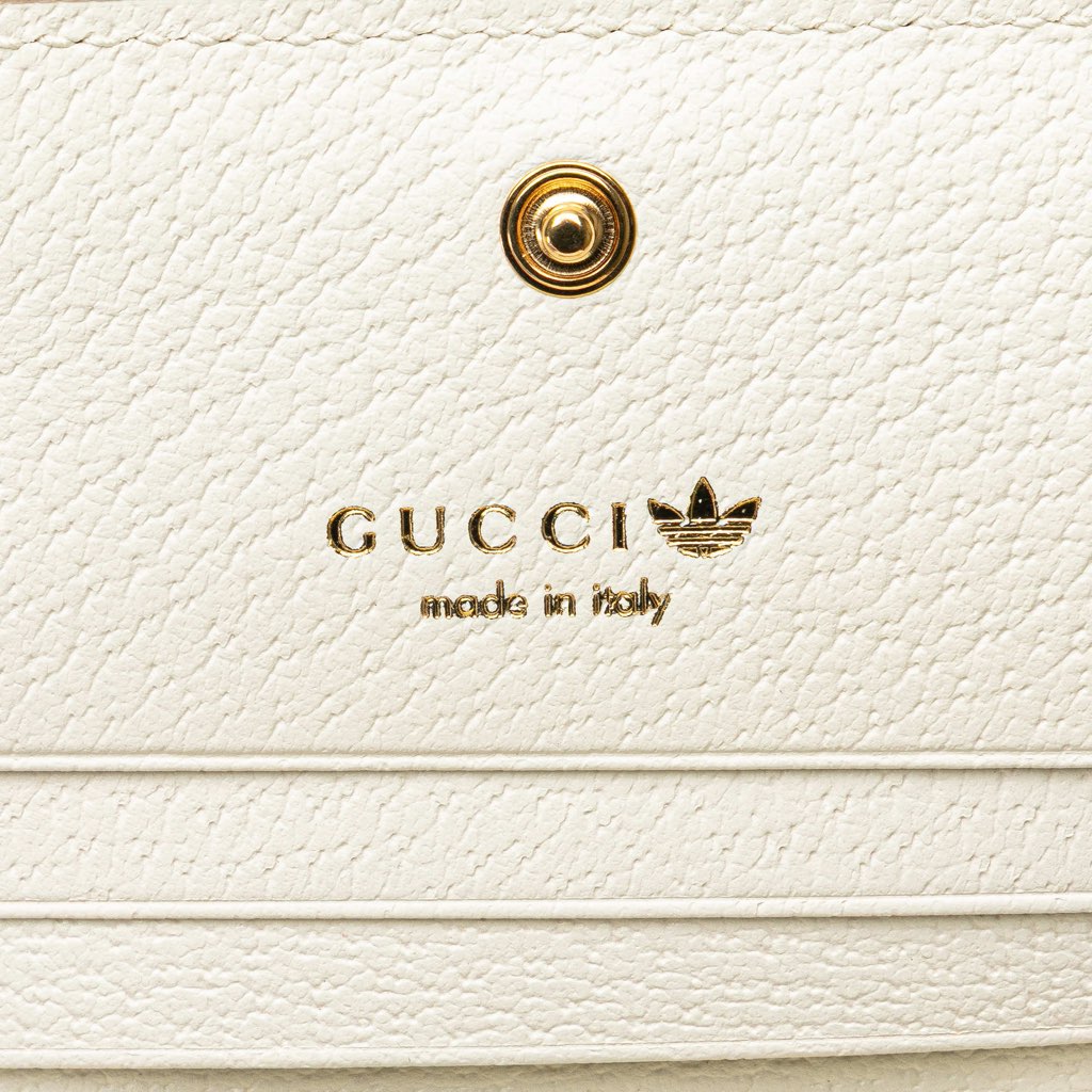 Gucci Adidas Leather Horsebit Wallet on Strap - 5