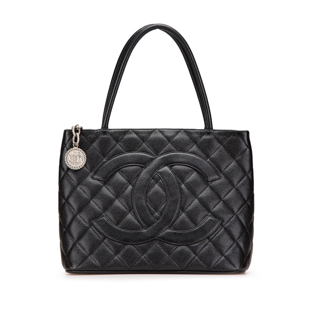 Chanel Caviar Medallion Tote