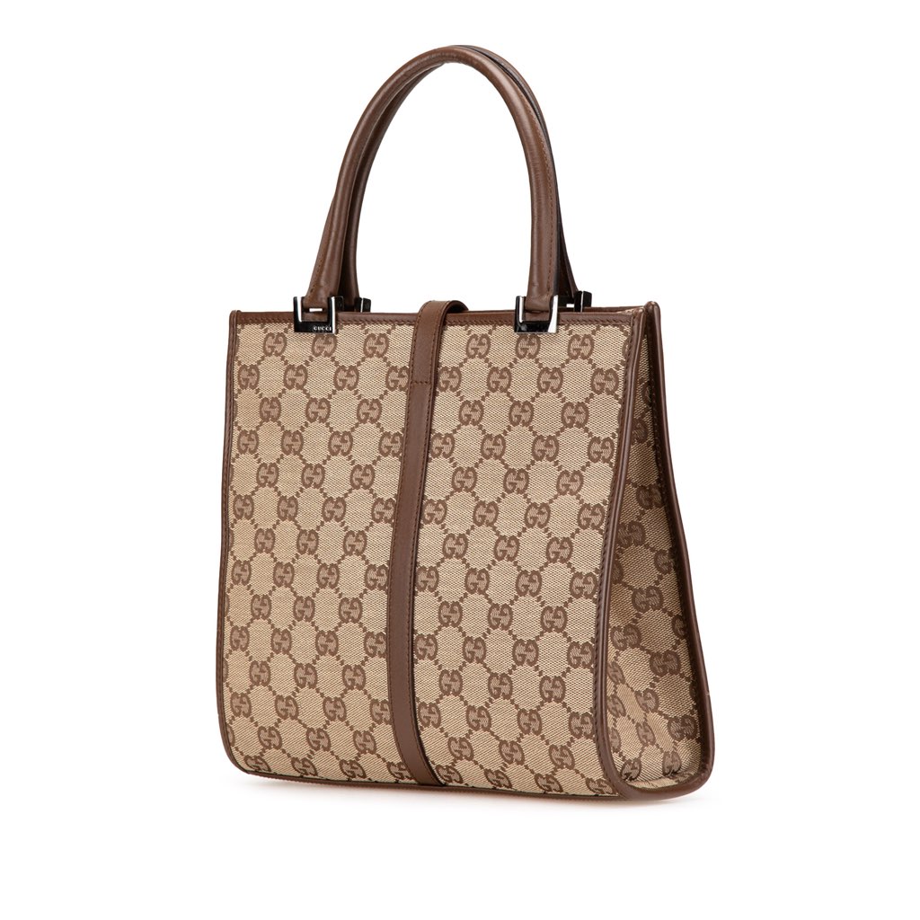 Gucci GG Canvas Jackie Handbag - 2