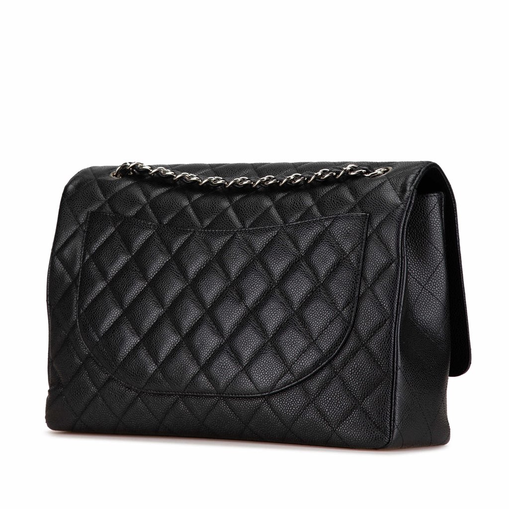 Chanel Maxi Classic Caviar Single Flap - 2