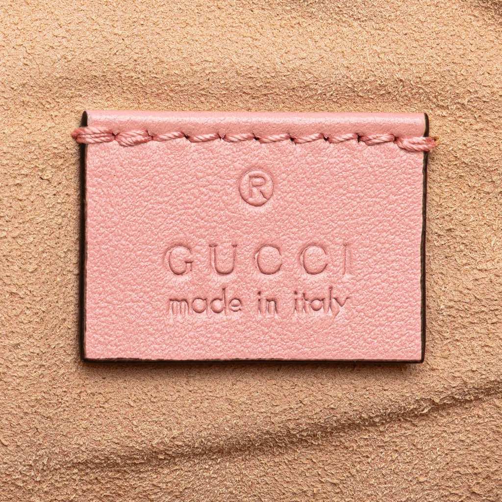 Gucci GG Marmont Matelasse Leather Clutch - Side view