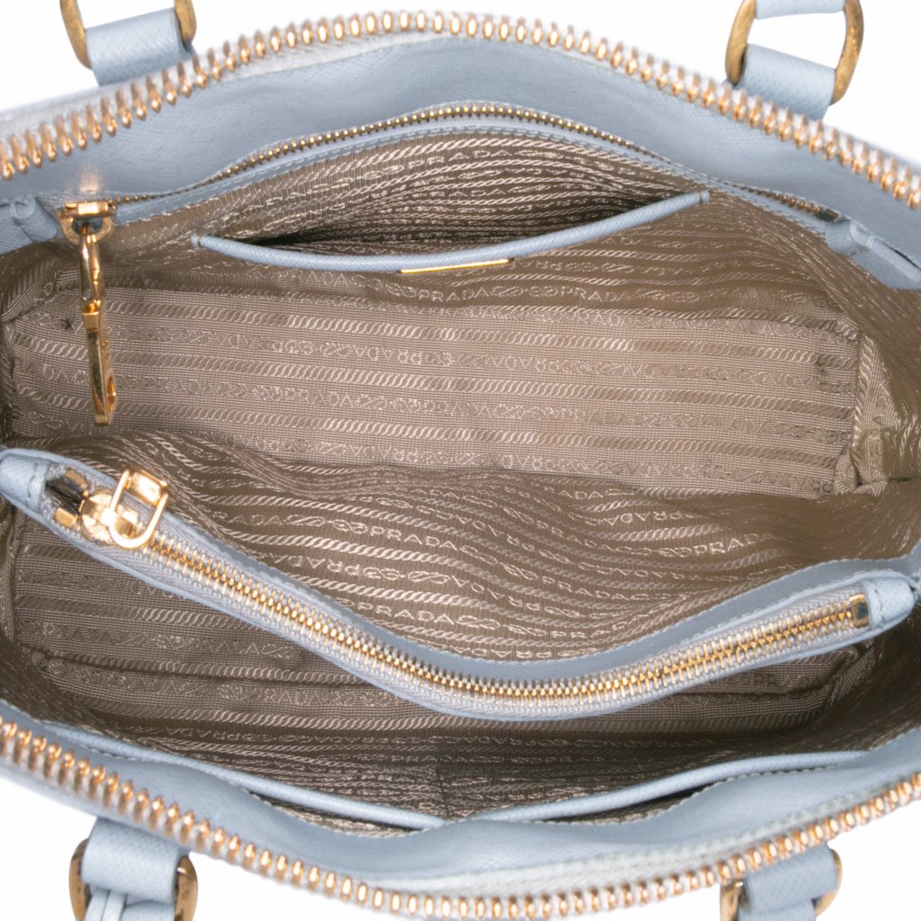 Prada Large Saffiano Lux Promenade Satchel - 4