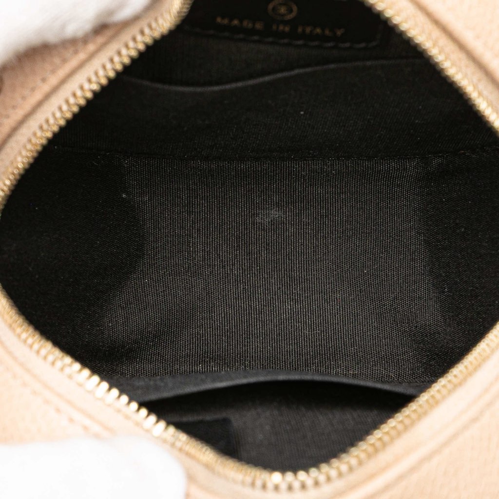 Chanel Caviar CC Filigree Round Crossbody - 4