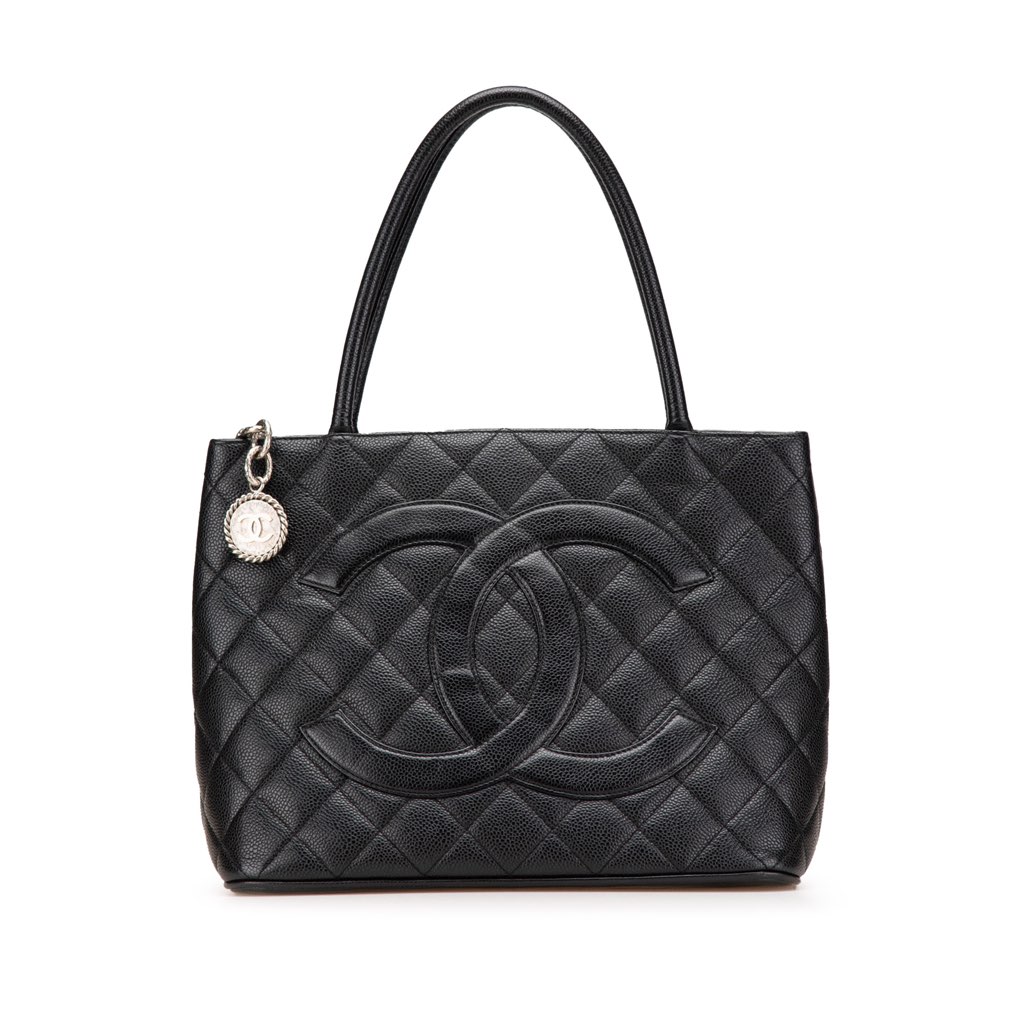 Chanel Caviar Medallion Tote