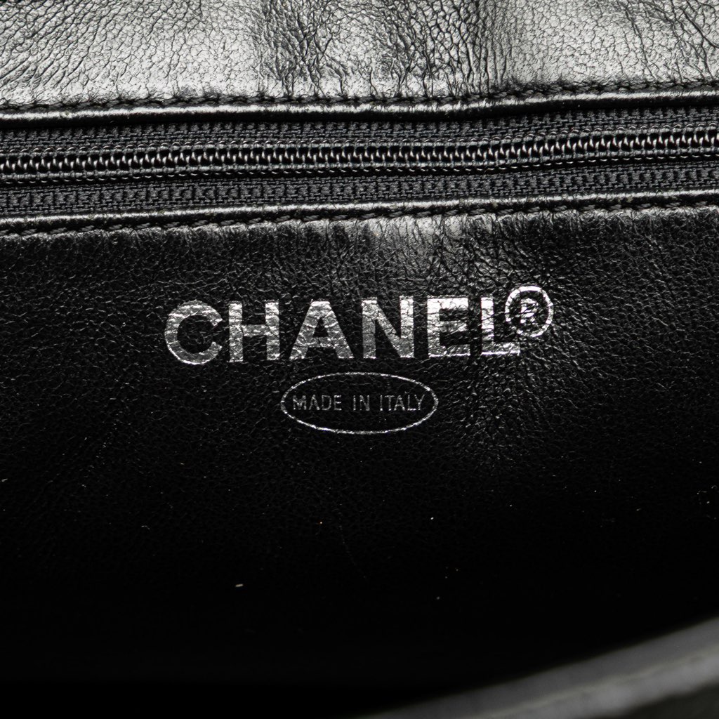 Chanel Caviar Medallion Tote - Side view