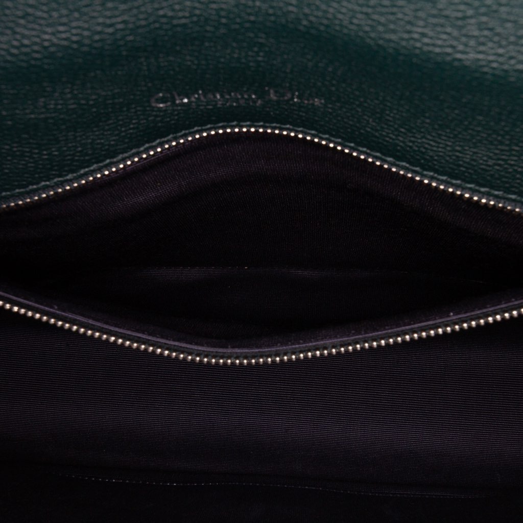 Dior Large Grained Calfskin Diorama Flap - 5