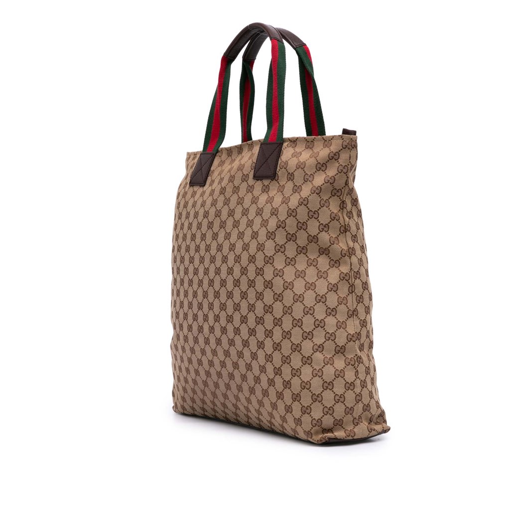 Gucci GG Canvas Web Tote - 2